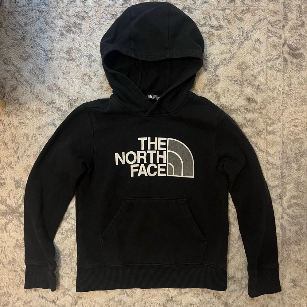 The North Face Teen Boys Black Hoodie